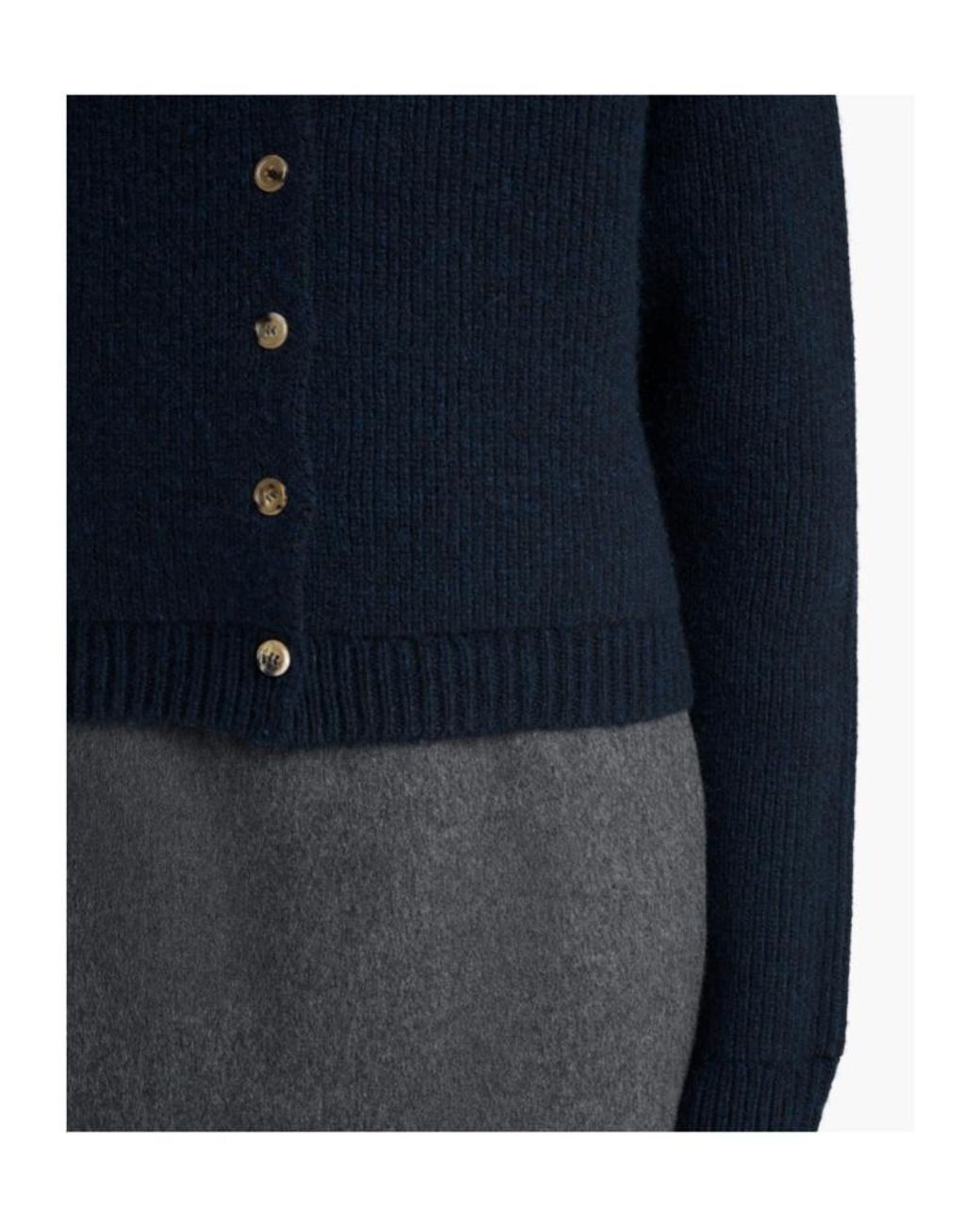 Khaite Blue Marjorie Cardigan