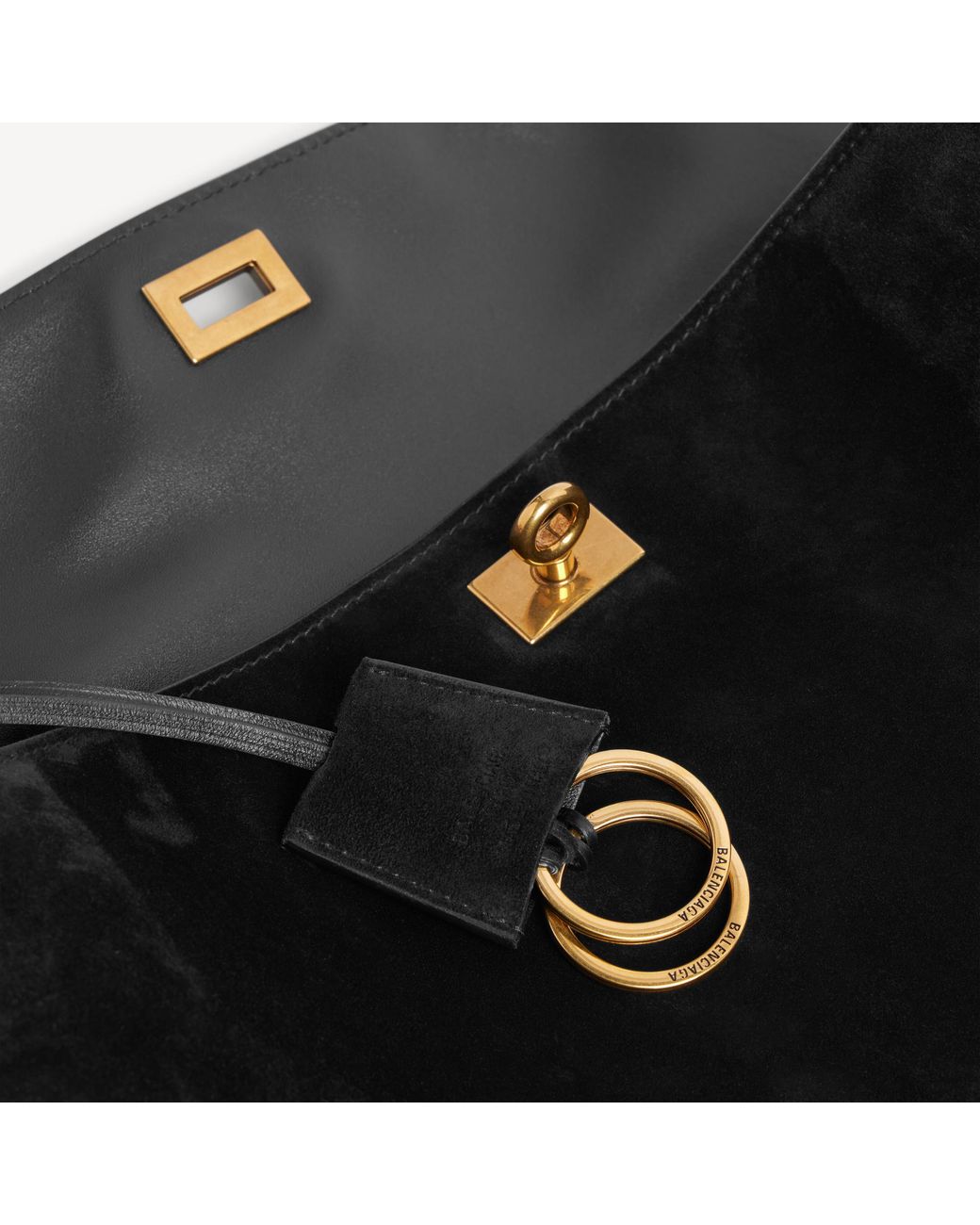 Balenciaga Black Rodeo Medium Handbag