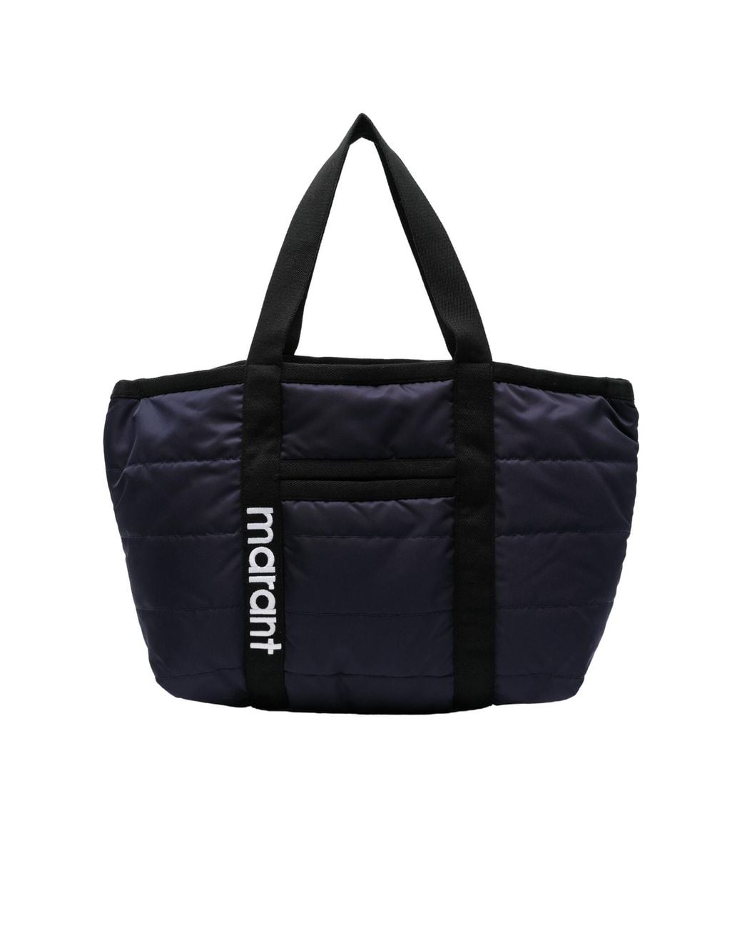 Isabel Marant Black Darwen Padded Top Handle Bag