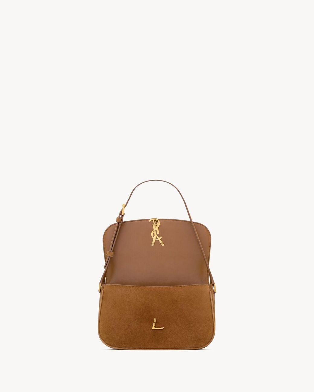 Saint Laurent Brown Solferino Medium Shoulder Bag