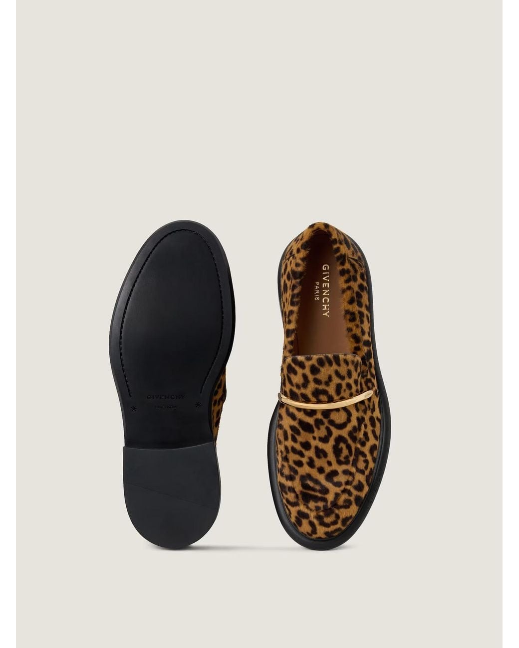 Givenchy Brown Pinch Loafers