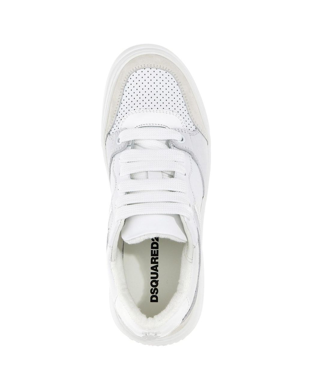 DSquared² White 'Bumper' Sneakers
