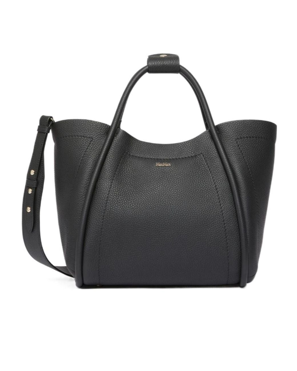 Max Mara Black Small Marine Bag