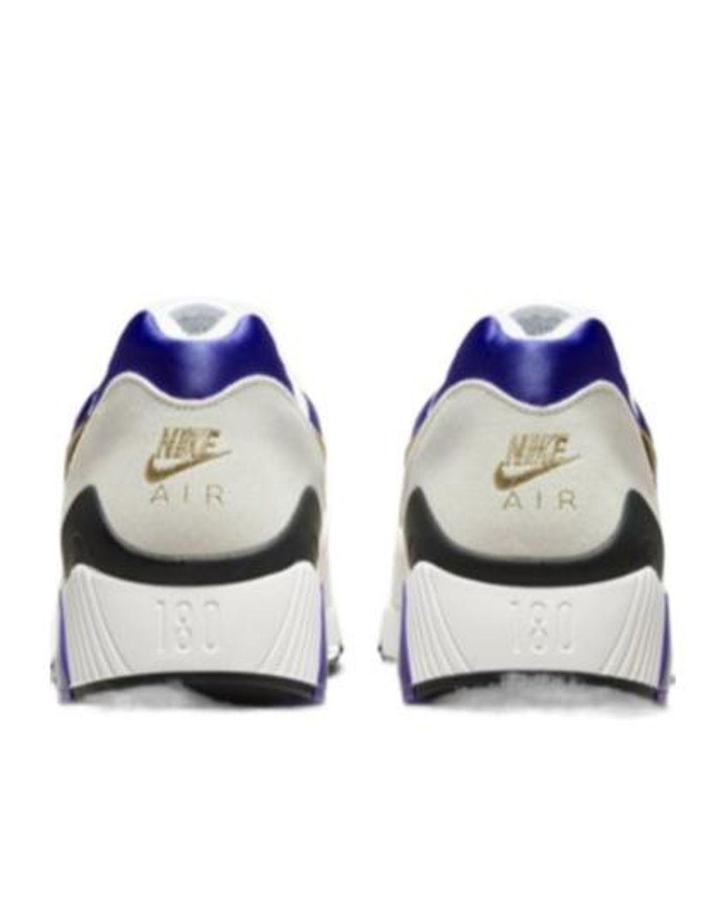 Nike Blue Air Max 180 Ultramarine Logo Patch Sneakers for men