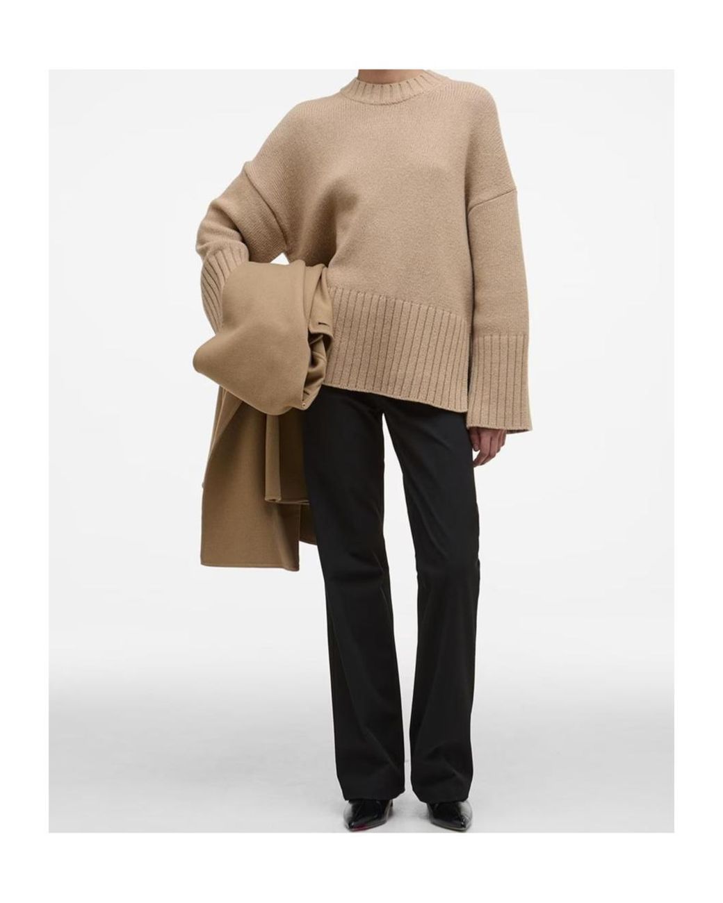 Barbour Natural Sophia Crew Neck Jumper