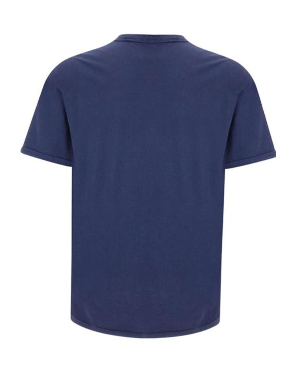 Polo Ralph Lauren Blue Crest Print T-Shirt for men