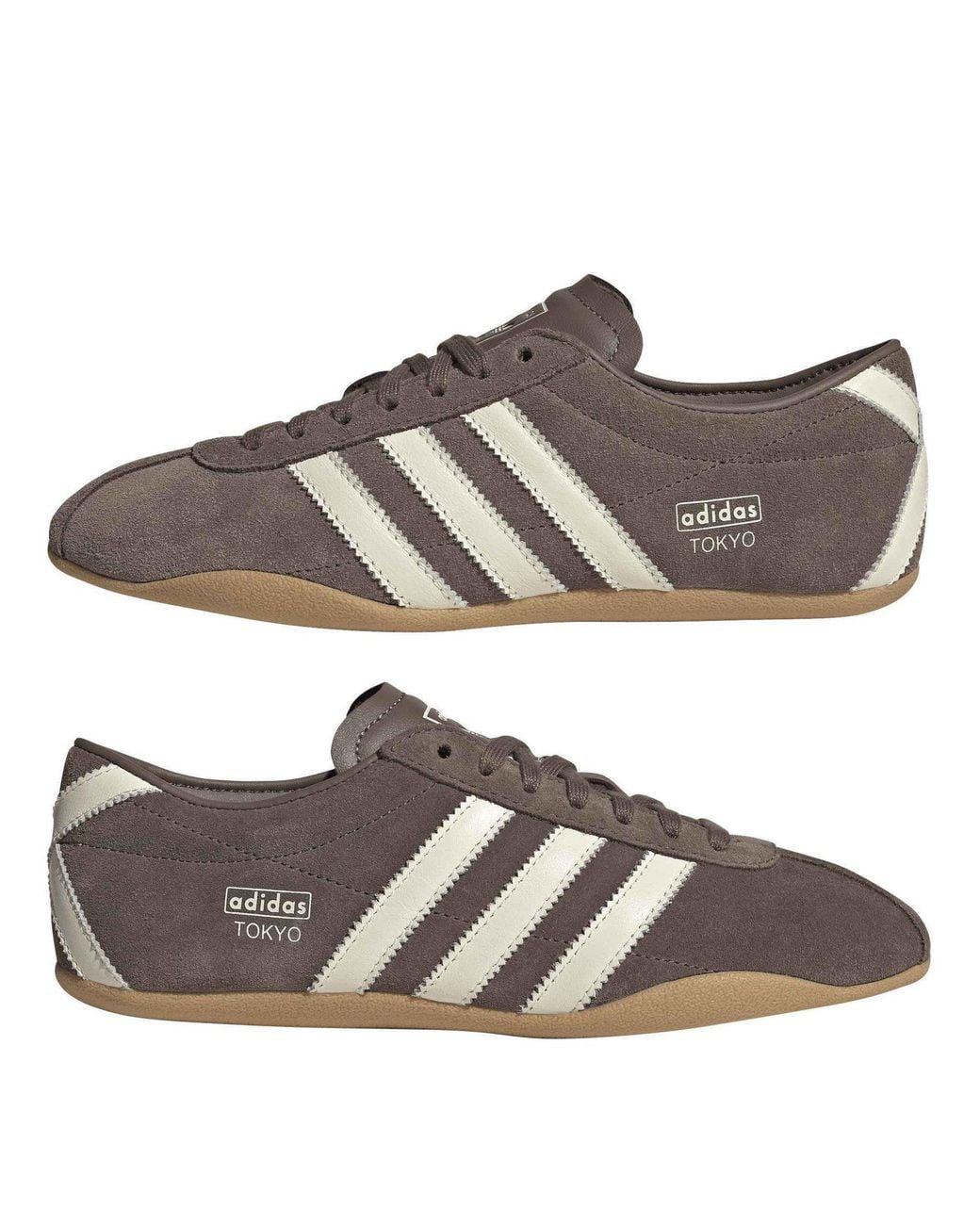 Adidas Originals Brown Suede Low-Top Sneaker