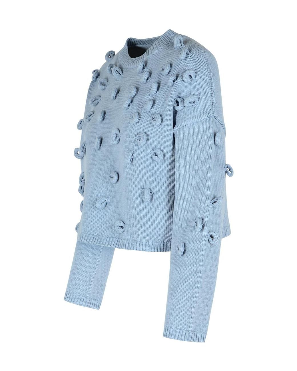 J.W. Anderson Blue Jw Anderson 'Crop' Sweater