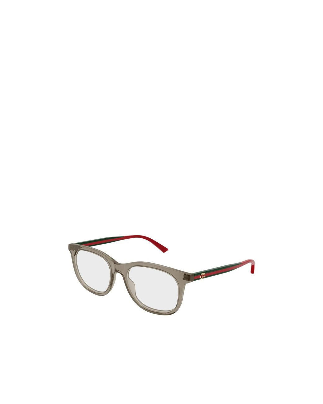 Gucci White Eyewear Rectangle Frame Glasses