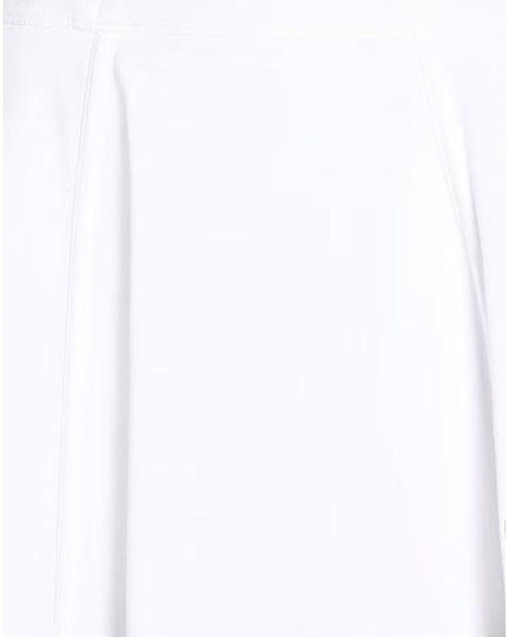 Brunello Cucinelli White Minimalist Sports Skirt