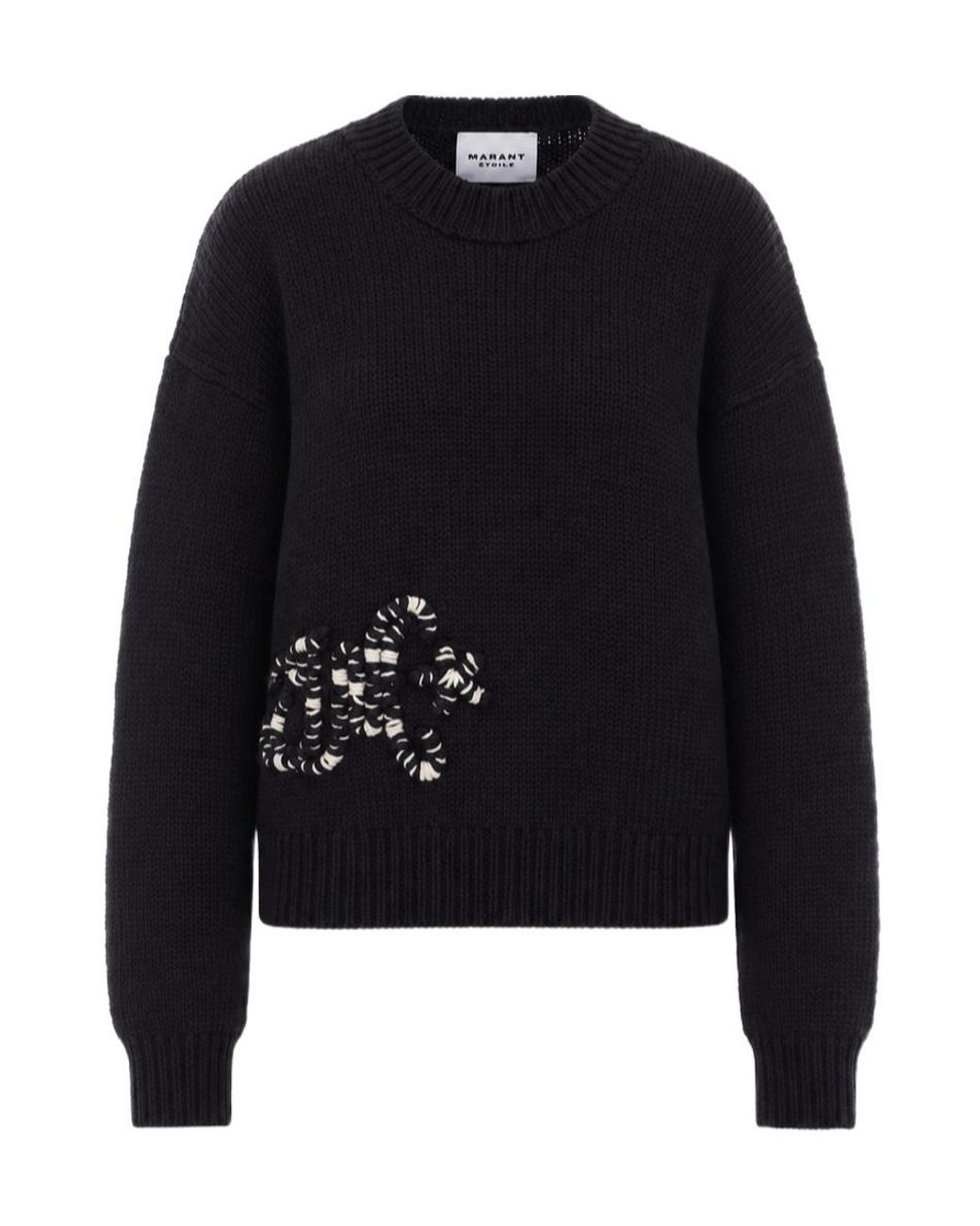 Isabel Marant Blue Long-Sleeved Sweater