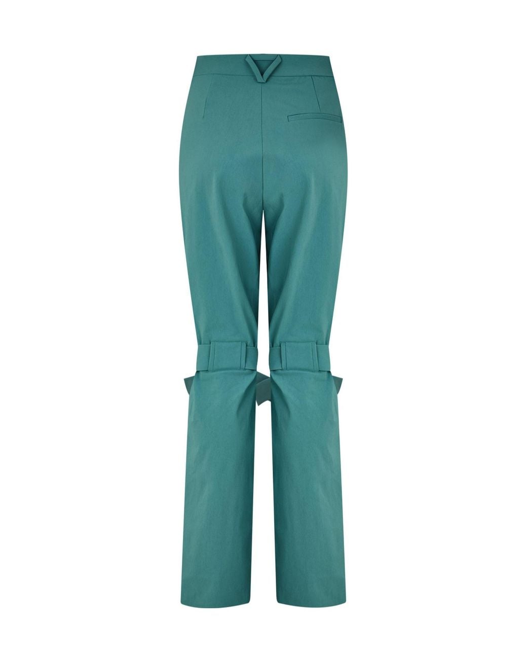 Bottega Veneta Green Straightleg Trousers