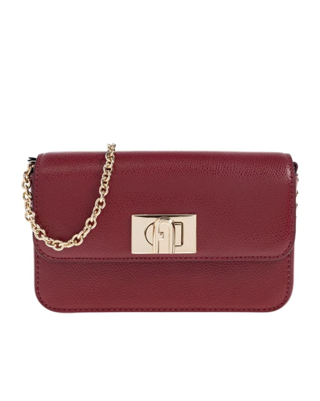 Furla Red 1927 Soft Mini Crossbody Bag