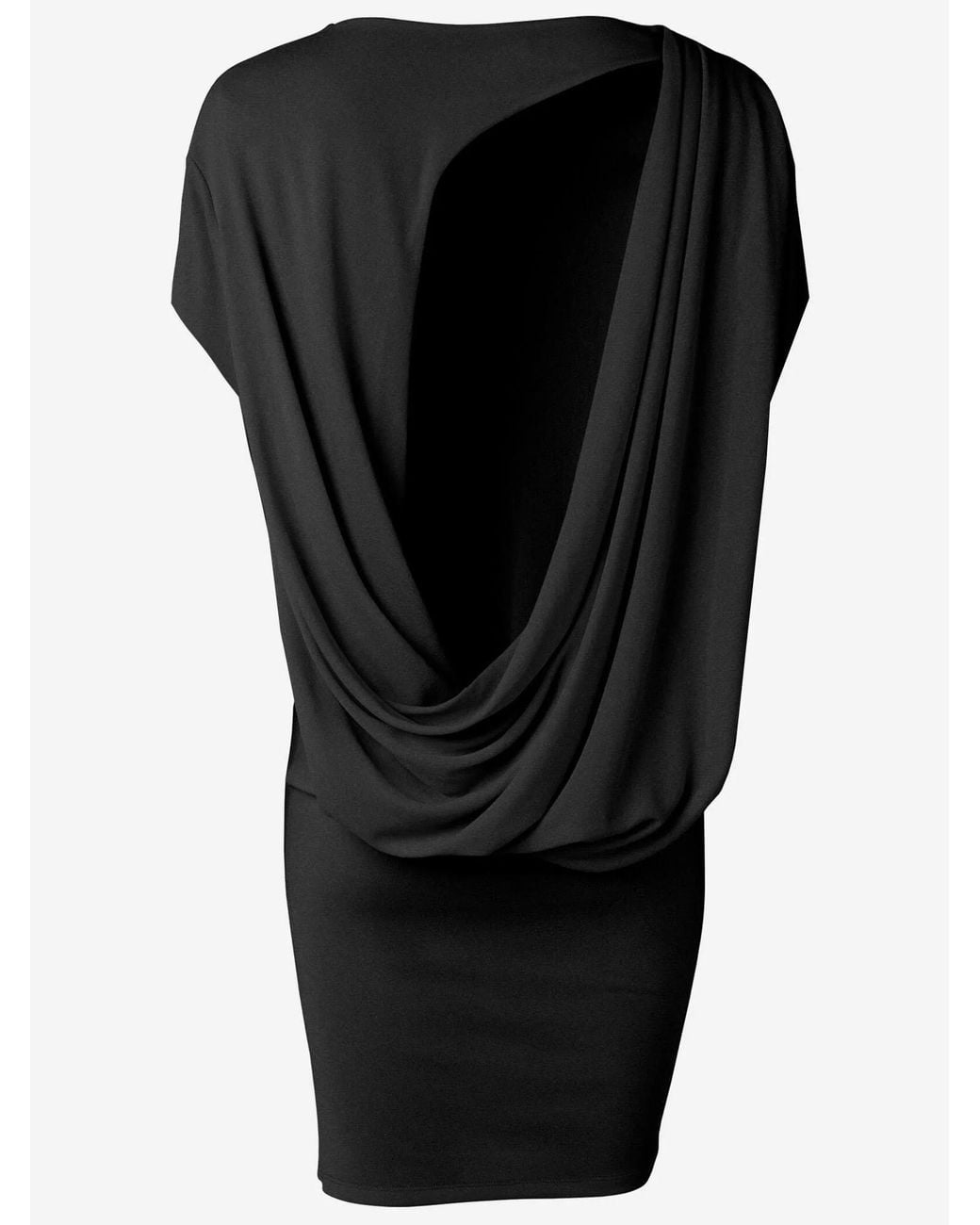 Jacquemus Black The Mistral Short-Sleeved Dress