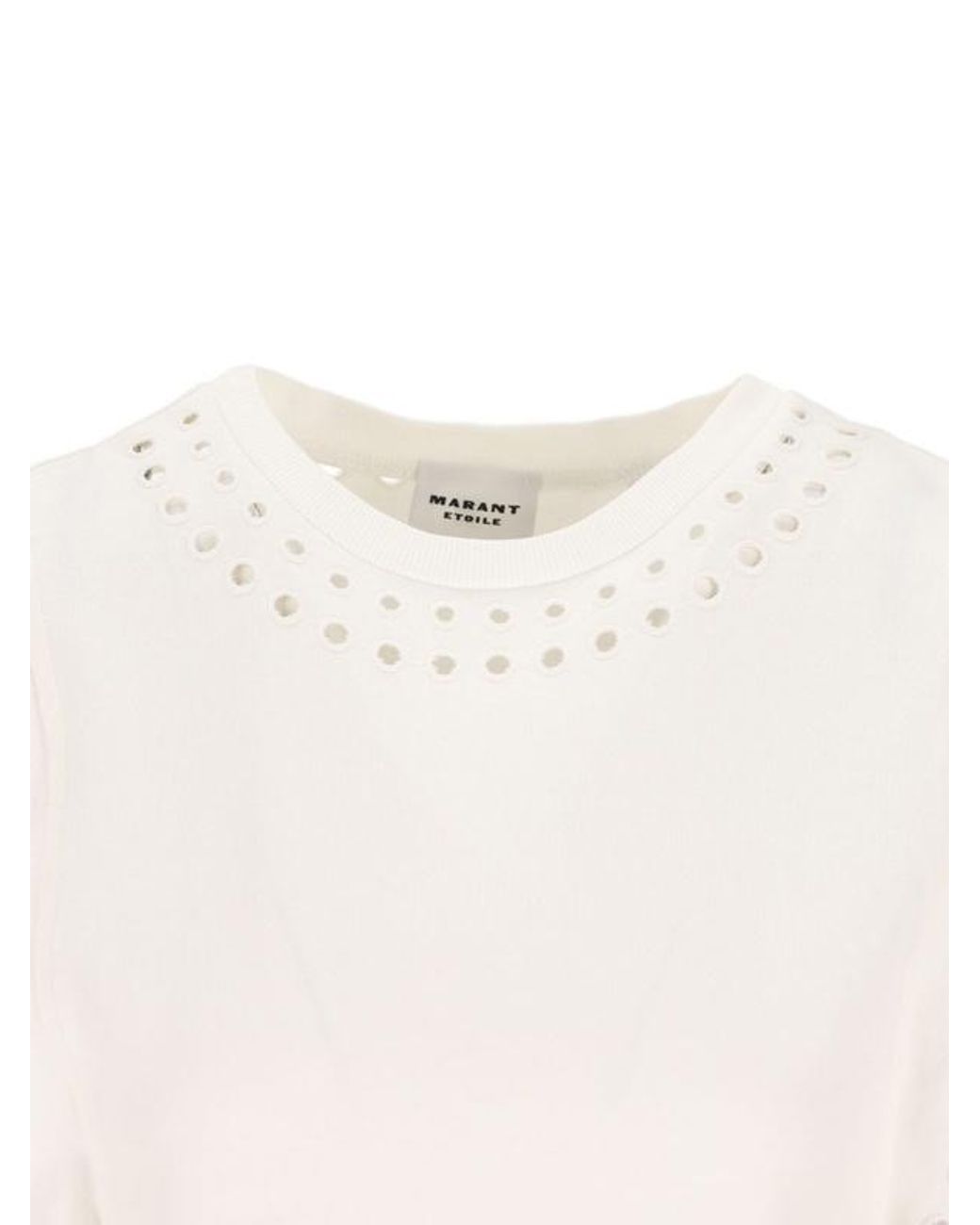 Isabel Marant White Isabel Marant Étoile Odyle Crewneck T-Shirt