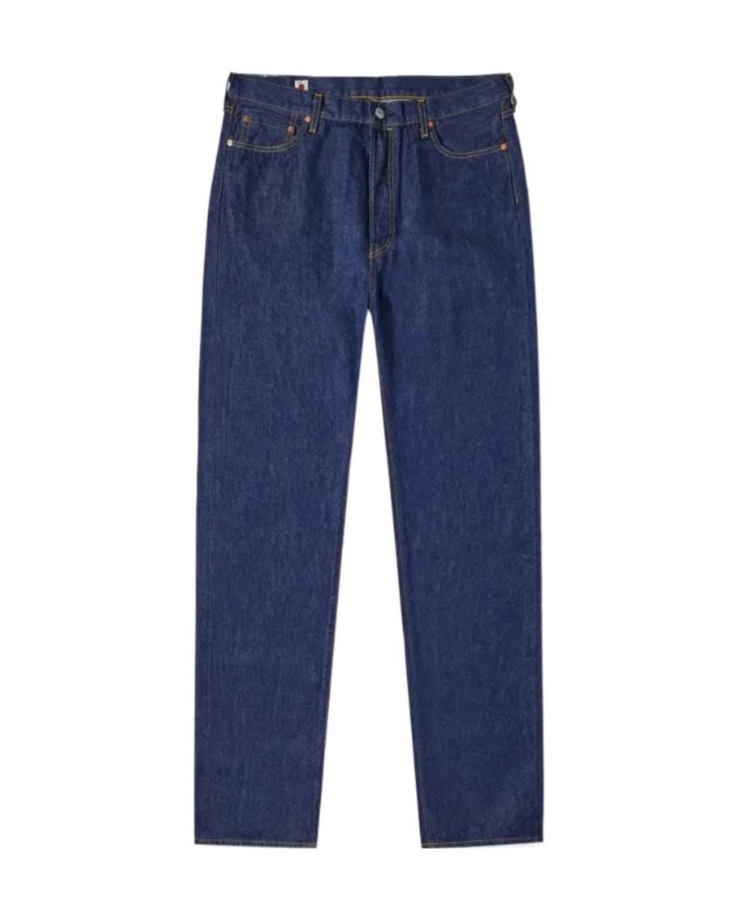 Levi's Blue 501 80S Straight-Leg Jeans for men