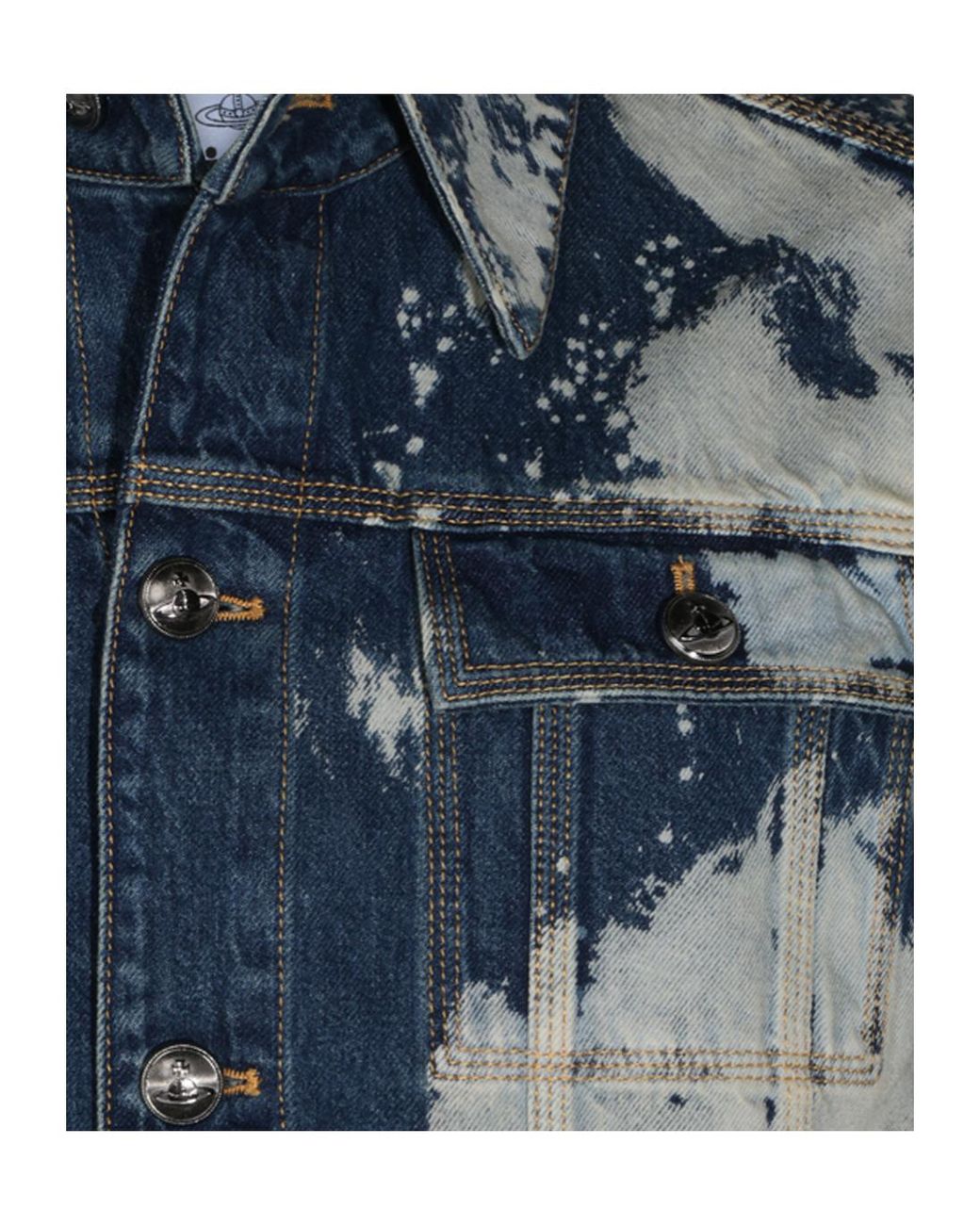Vivienne Westwood Blue Worker Jacket for men