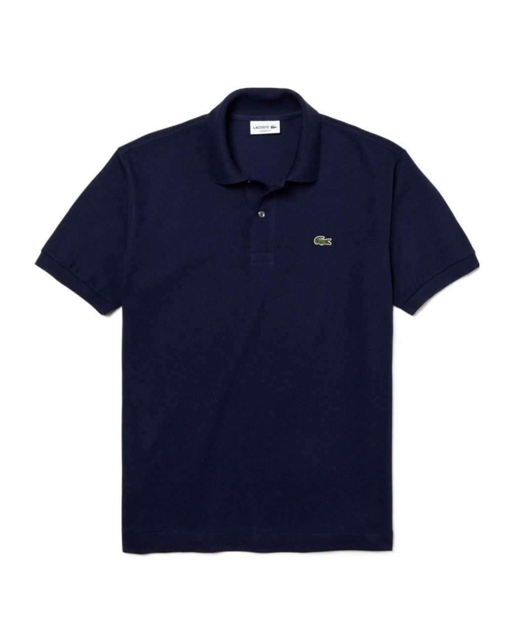 Lacoste Blue Short Sleeve Polo Shirt for men