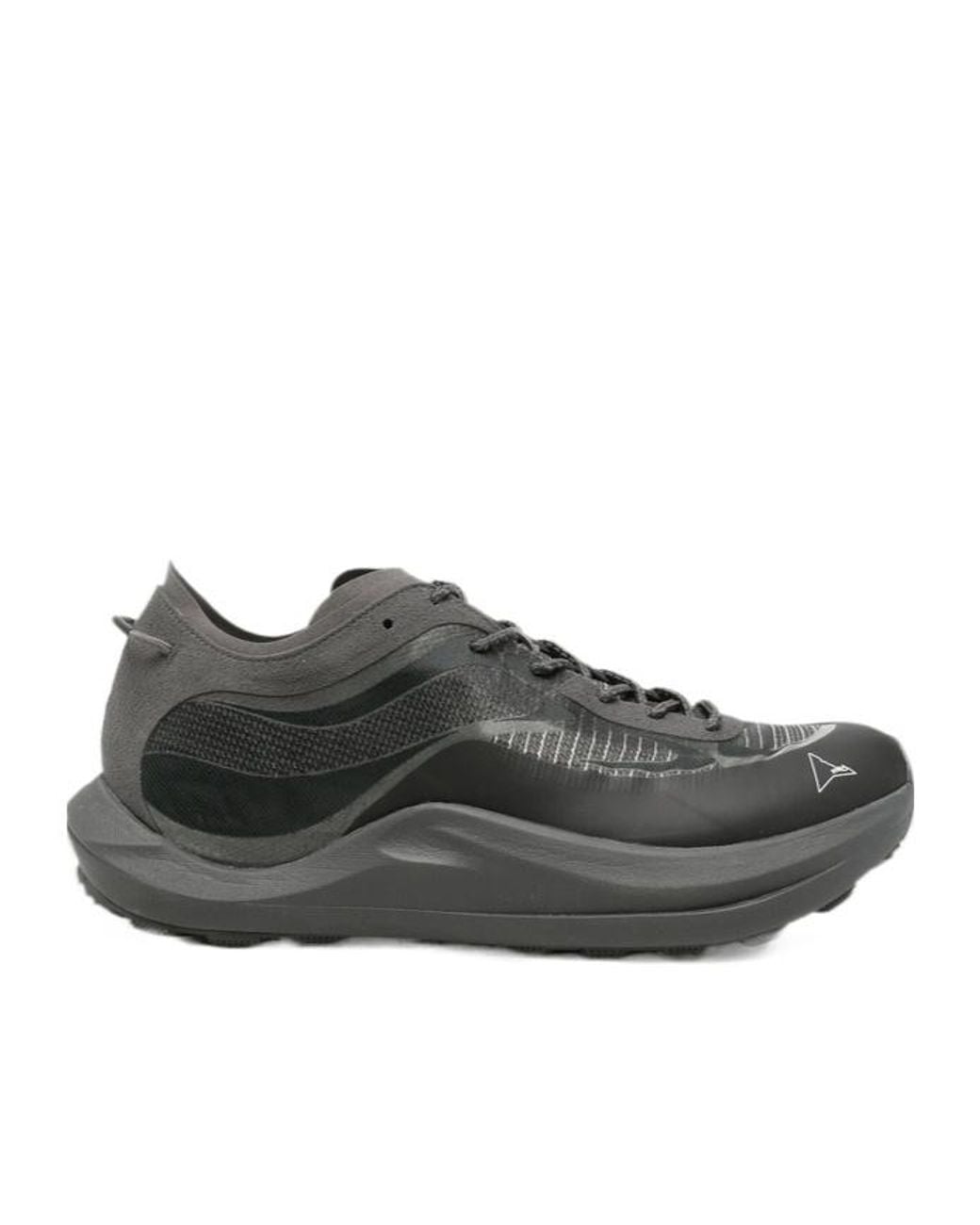 Roa Black Lace-Up Sneakers for men