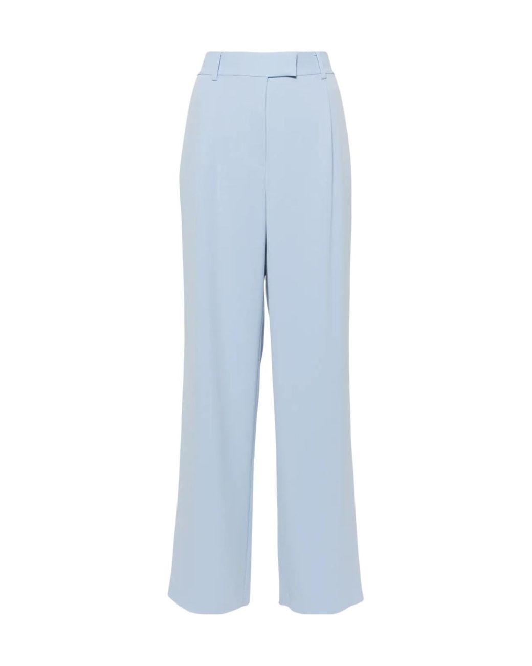 Jonathan Simkhai Blue Tailored Crepe Trousers
