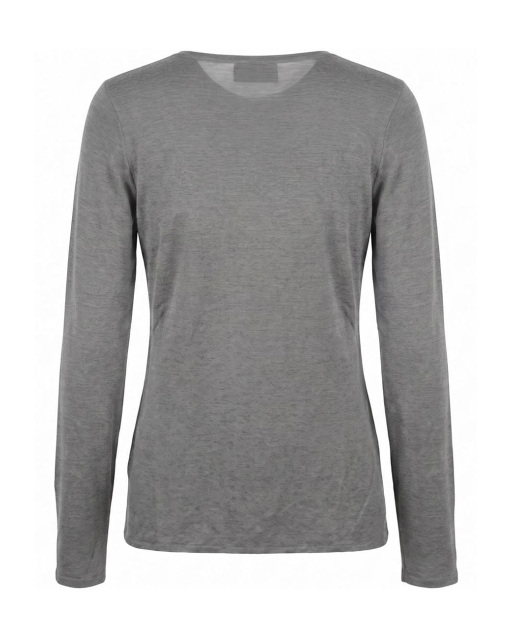 Purotatto Gray Long-Sleeve Sweater