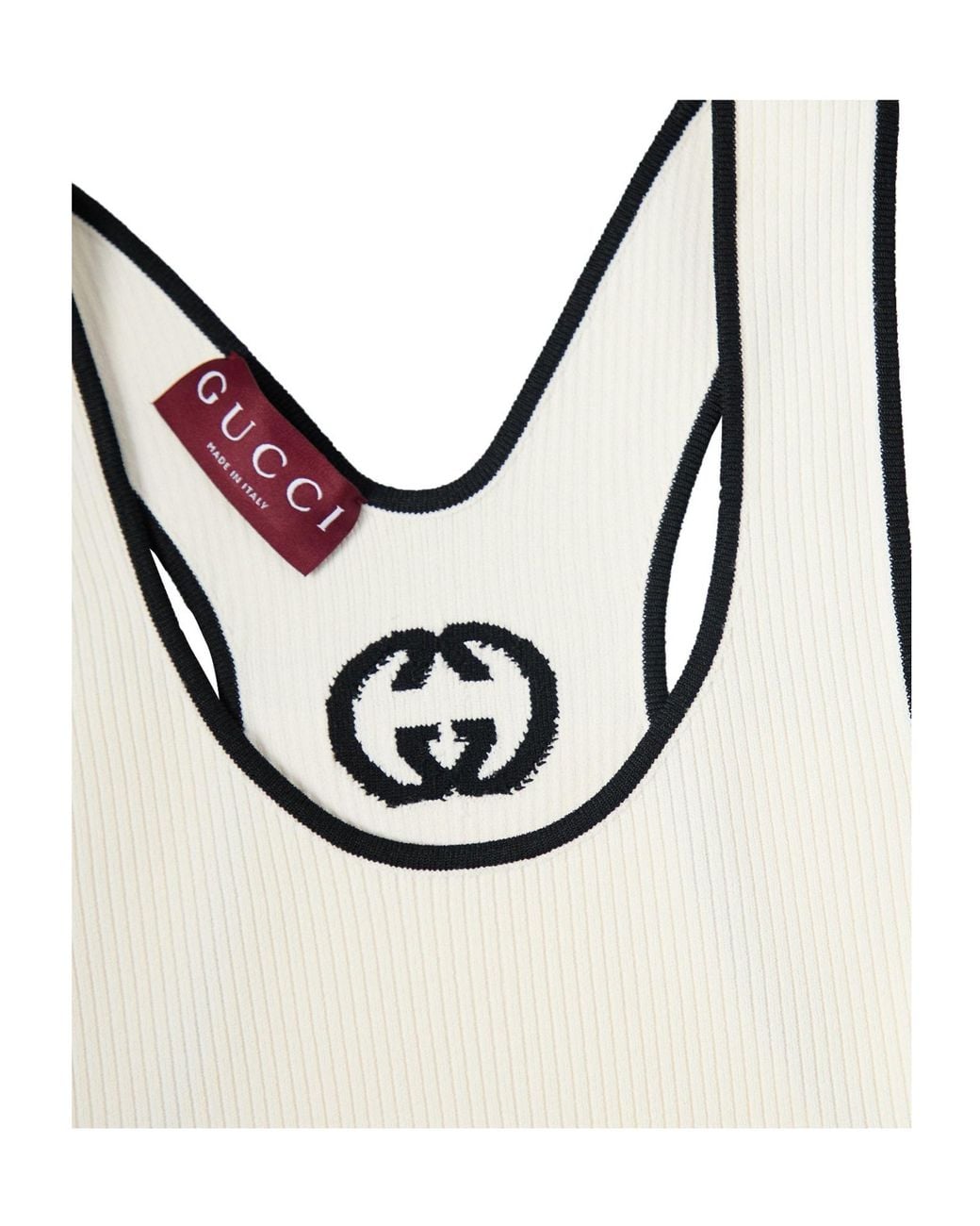 Gucci White Logo Dress