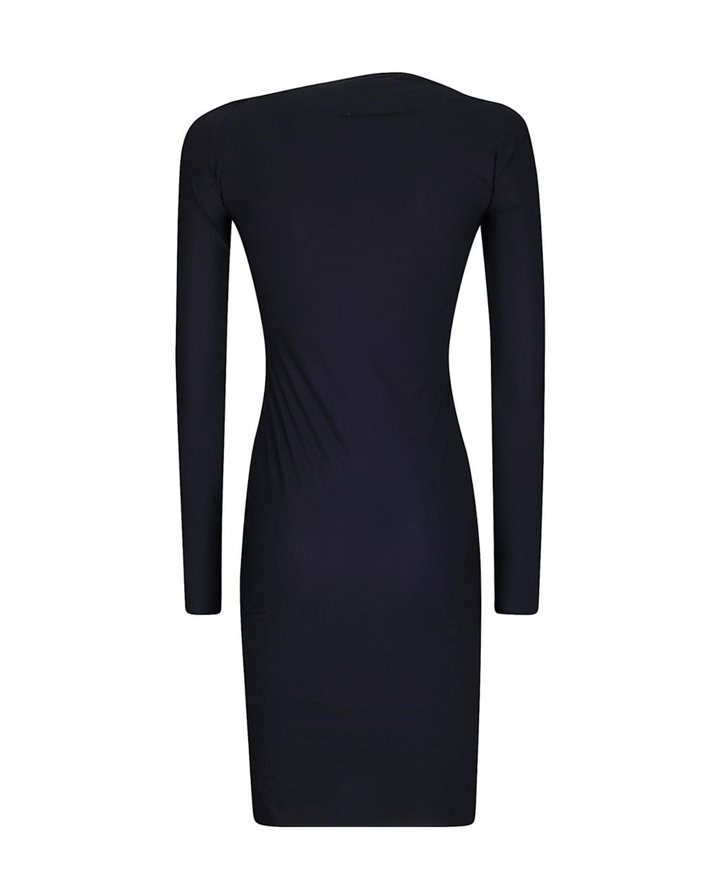 MM6 by Maison Margiela Blue Jersey Midi Dress