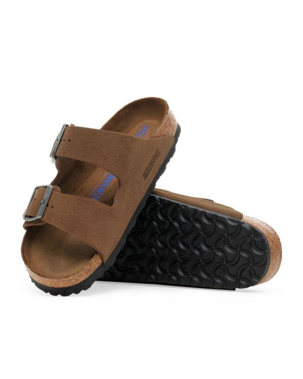 Birkenstock Brown Arizona Bs Double-Buckle Slides