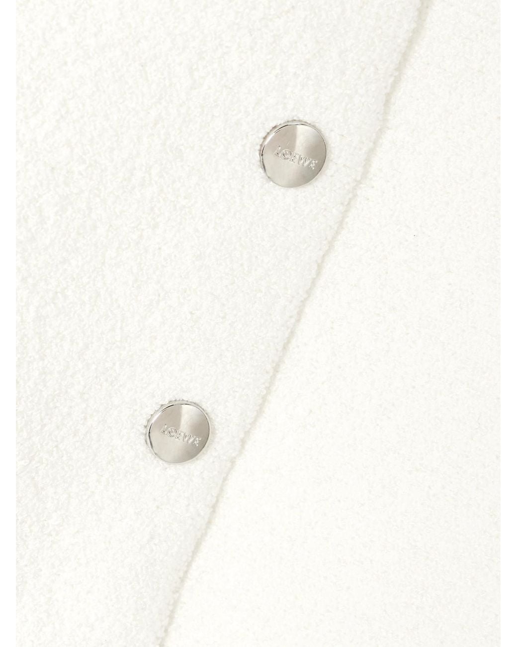 Loewe White Long-Sleeves Cardigan