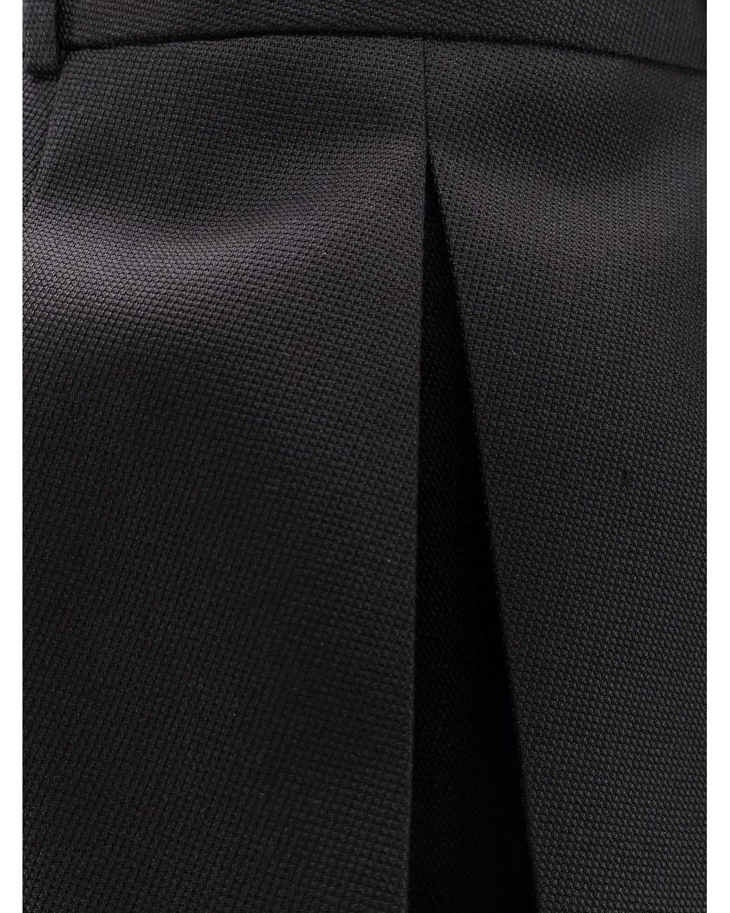 Dior Black Mid-Length Straight Skirt