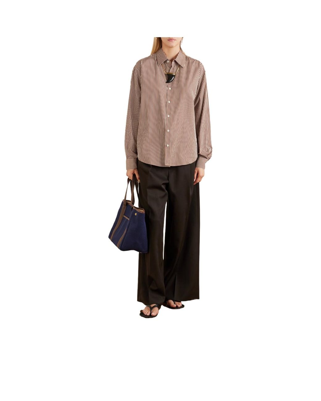 Rue de Verneuil Blue Casual Handbag