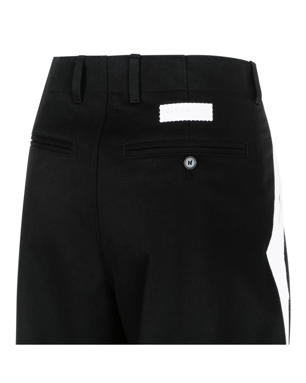 Givenchy Black Straight-Leg Trousers for men