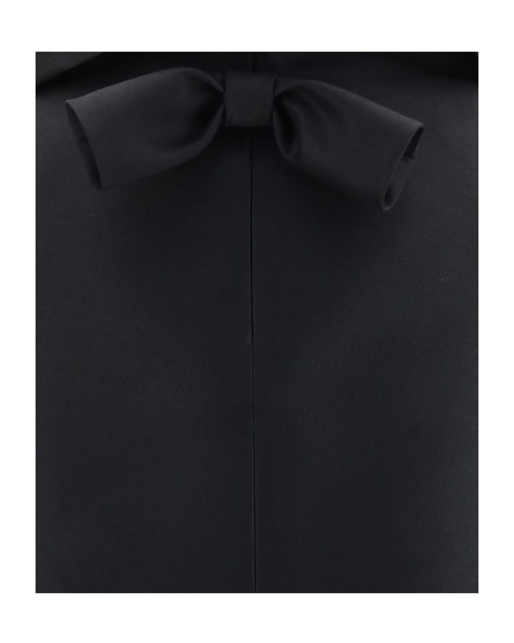 Balenciaga Black High Collar Top