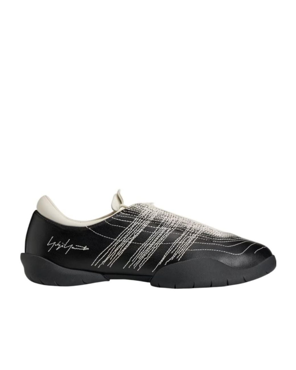 Y-3 Black Regu Low-Top Sneakers for men