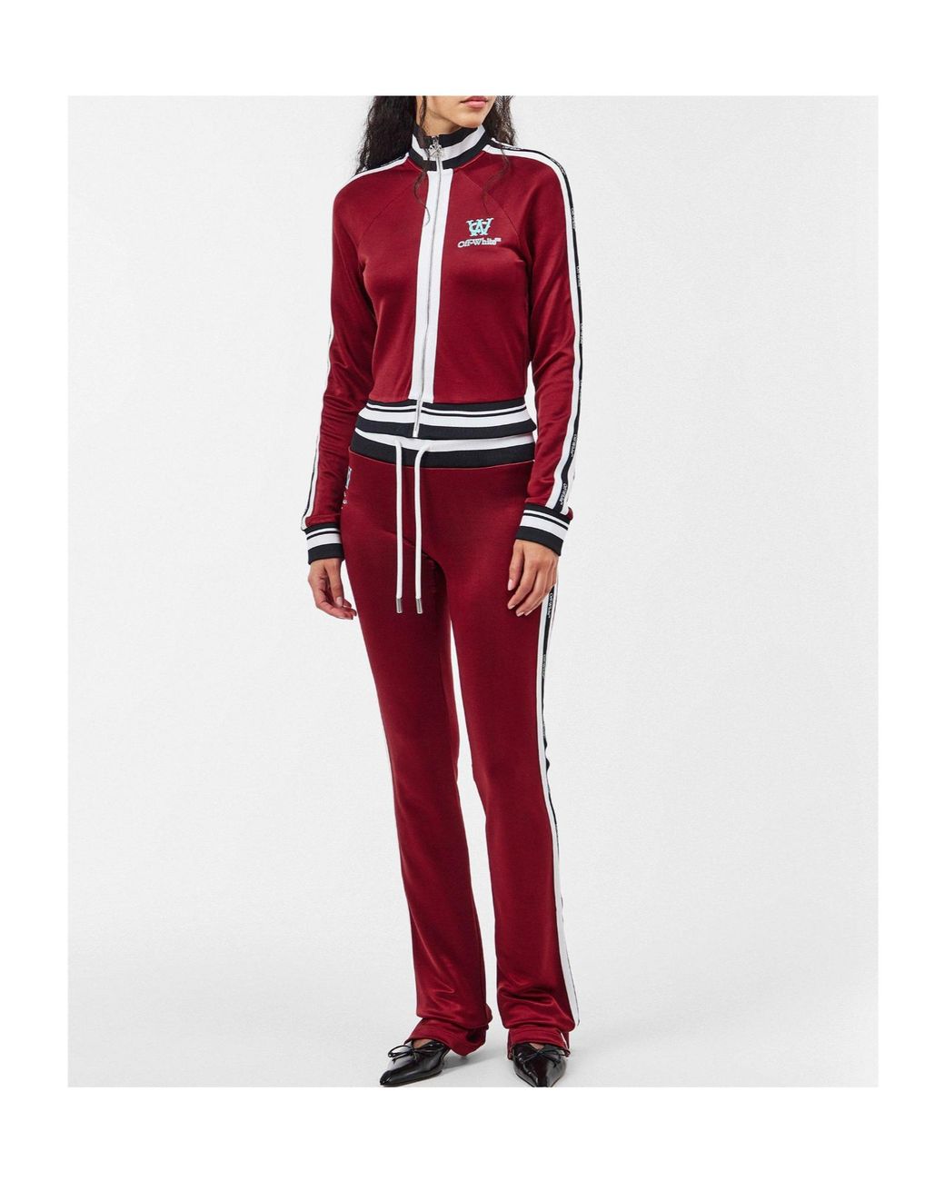 Off-White c/o Virgil Abloh Red Casual Versatile Coat