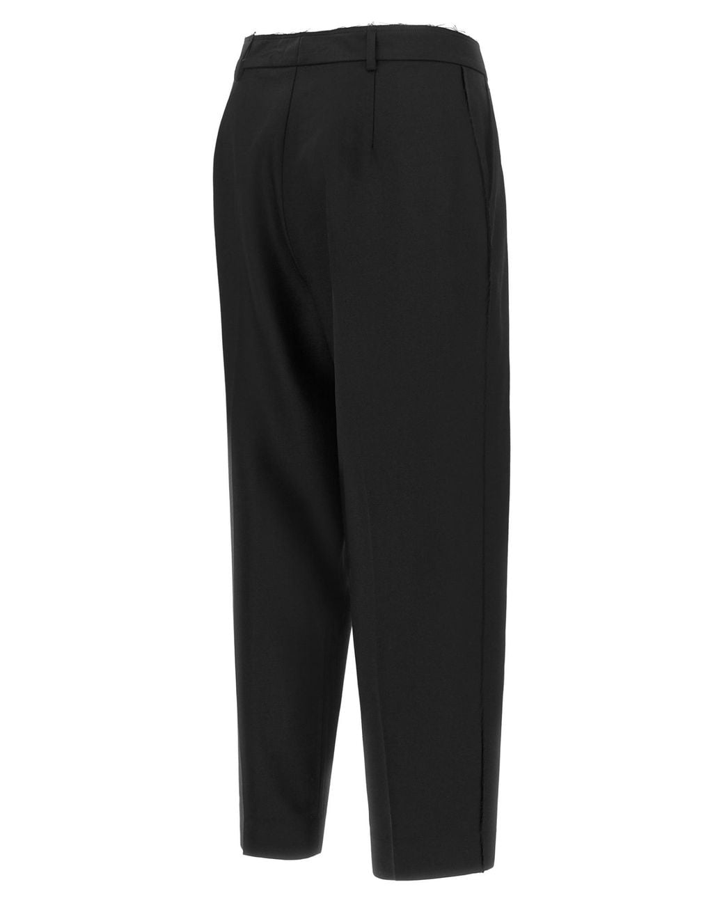 Gianluca Capannolo Black Nora Cropped Balloon Pants