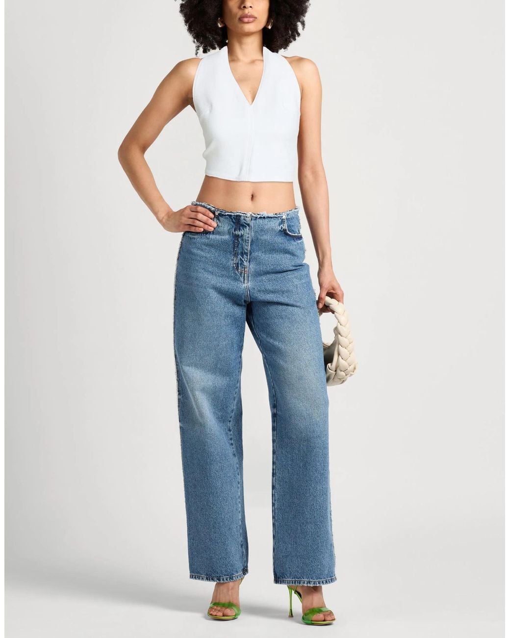 Jacquemus White Crop Top