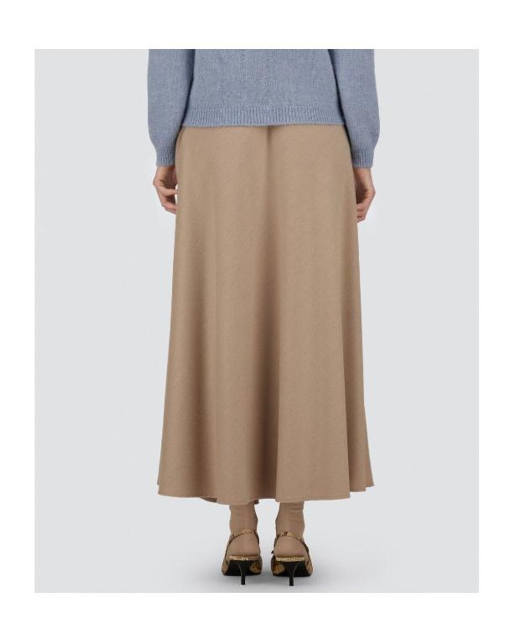 Herno Natural Resort Flannel Skirt