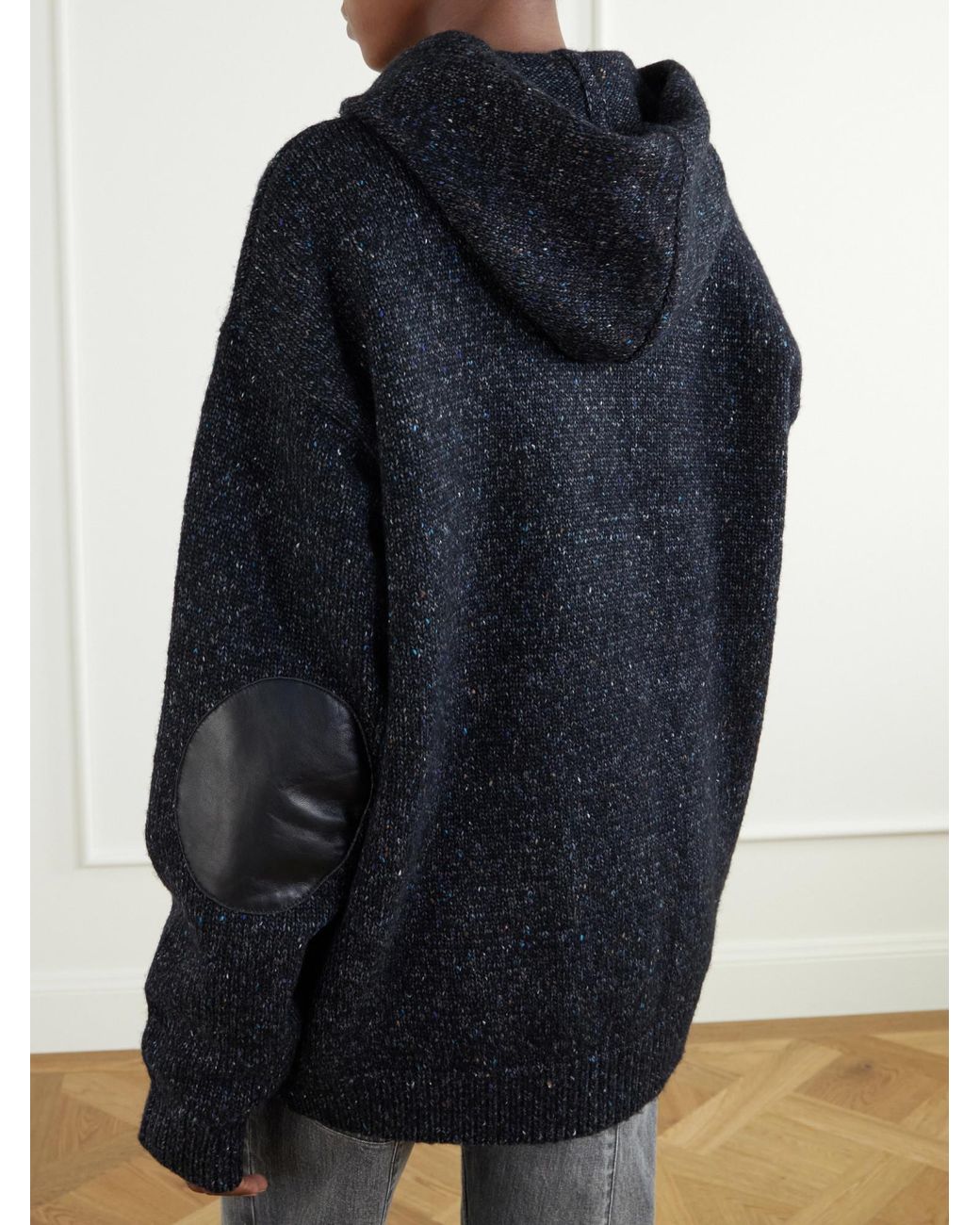 Tibi Blue Wool-Blend Tweed Jacket