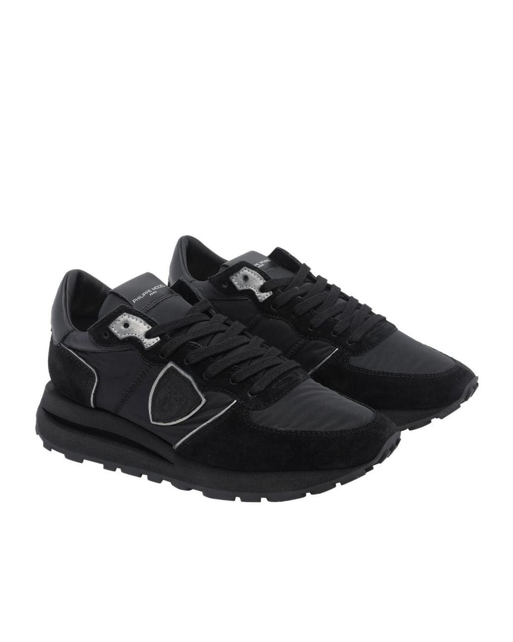 Philippe Model Black Tropez Haute Low-Top Sneakers for men