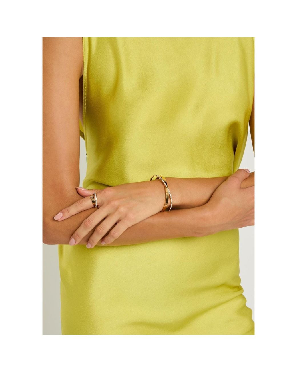 Tory Burch Metallic Double Layer Bracelet