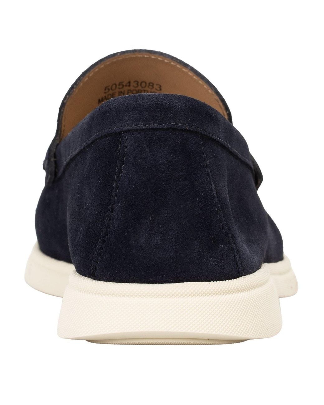 Boss Blue Solid Color Loafers for men