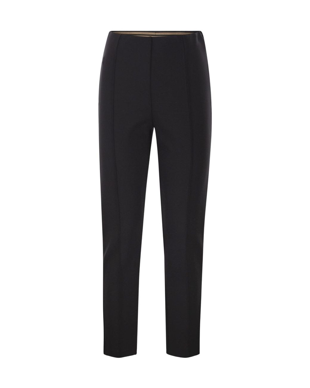 Max Mara Black Slim Fit Trousers