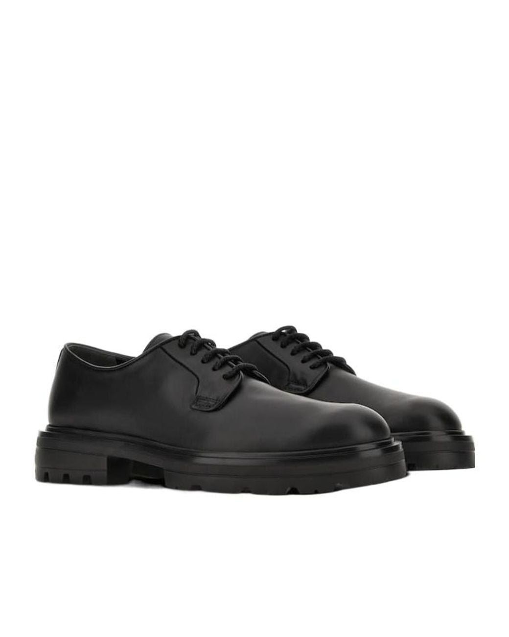Hogan Black H673 Lace-Up Shoes for men