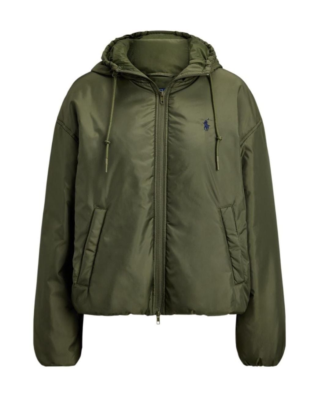 Polo Ralph Lauren Green Hooded Zip-Up Jacket