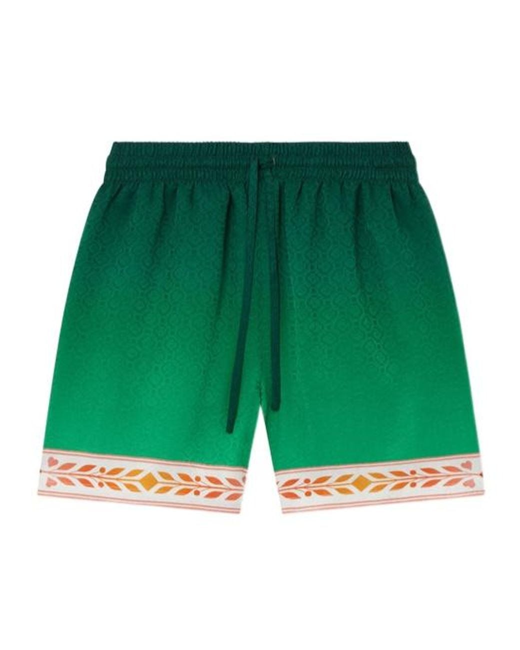 Casablanca Green Casual Shorts for men