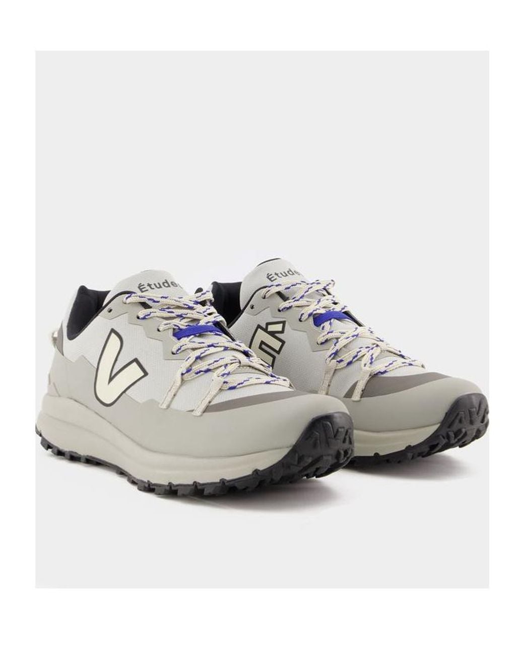 Veja White X Études Shark Lace-Up Sneakers for men