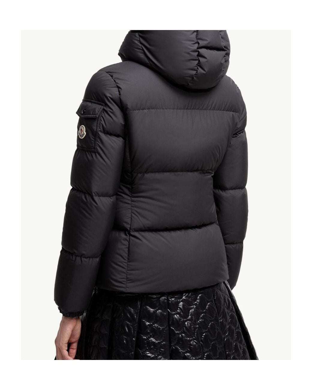 Moncler Black Fourmines Zip-Up Hooded Jacket
