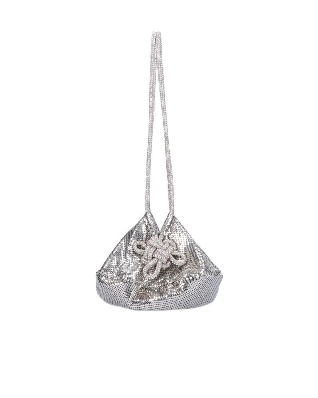 Kara White Cosmic Shoulder Bag