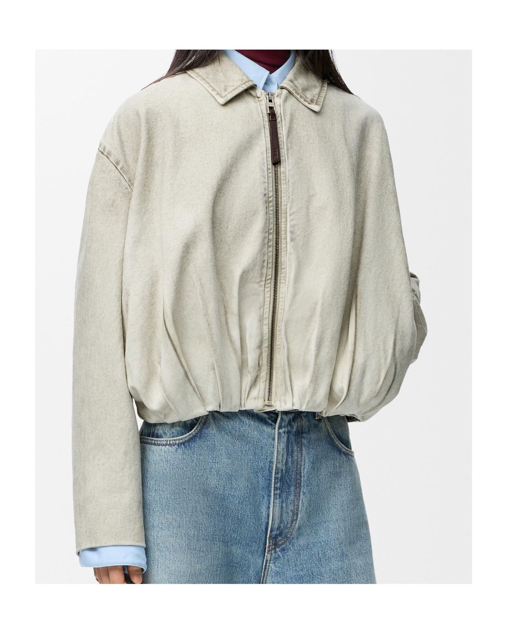 Loewe Natural Draped Jacket